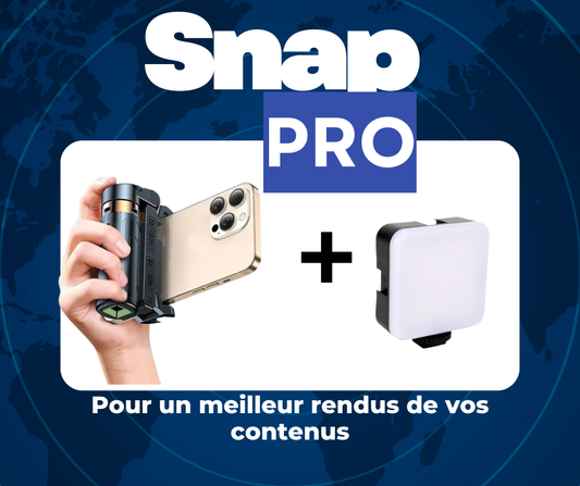 SnapPro™ – La perche à selfie 4-en-1